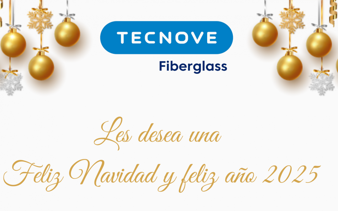 Feliz Navidad 2024 de Tecnove Fiberglass