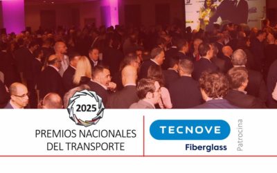 Tecnove Fiberglass patrocinador oficial de los Premios Nacionales del transporte 2025